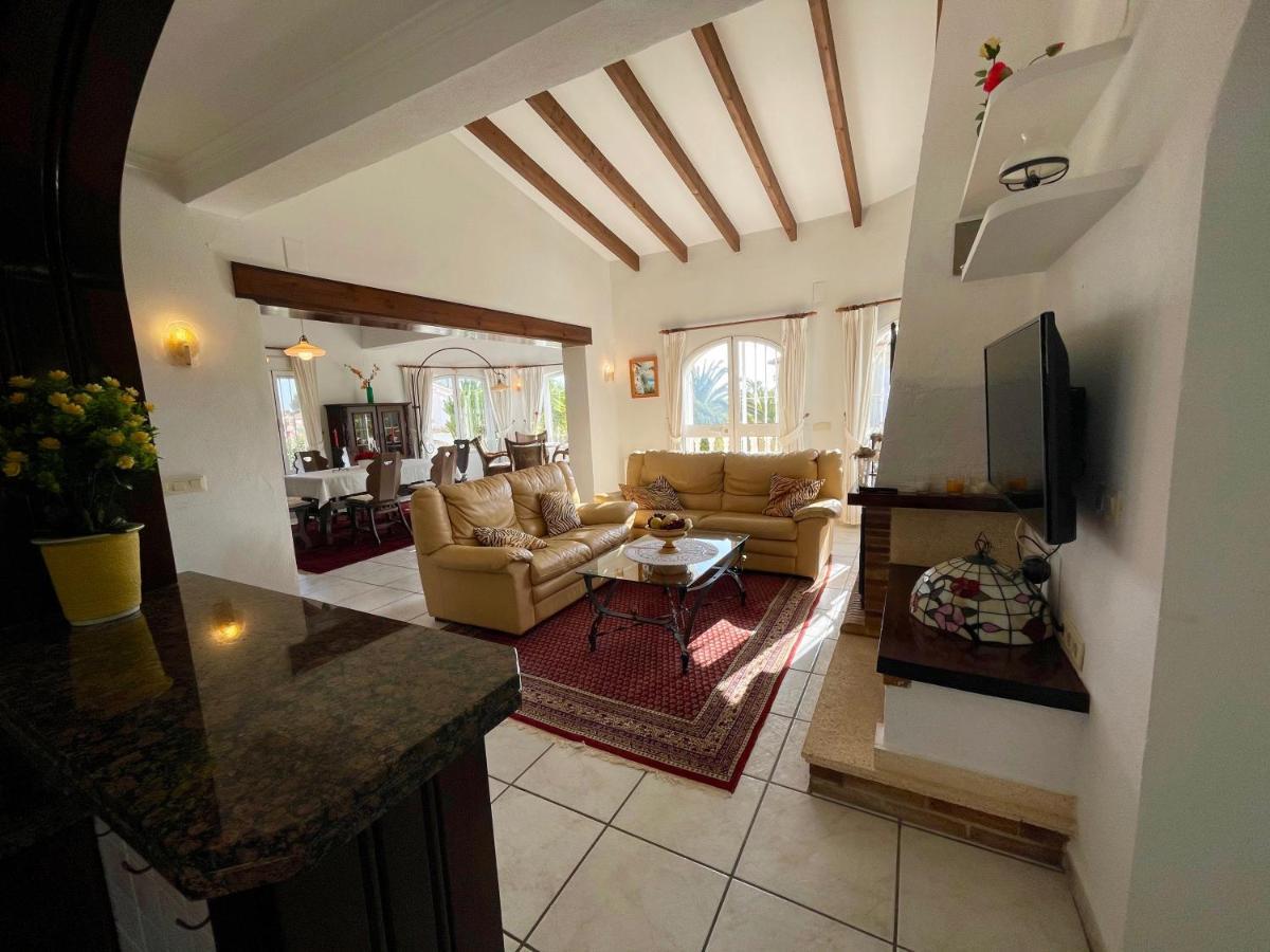 Villa Gran Palmeras With Private Pool & Amazing View Calpe Luaran gambar