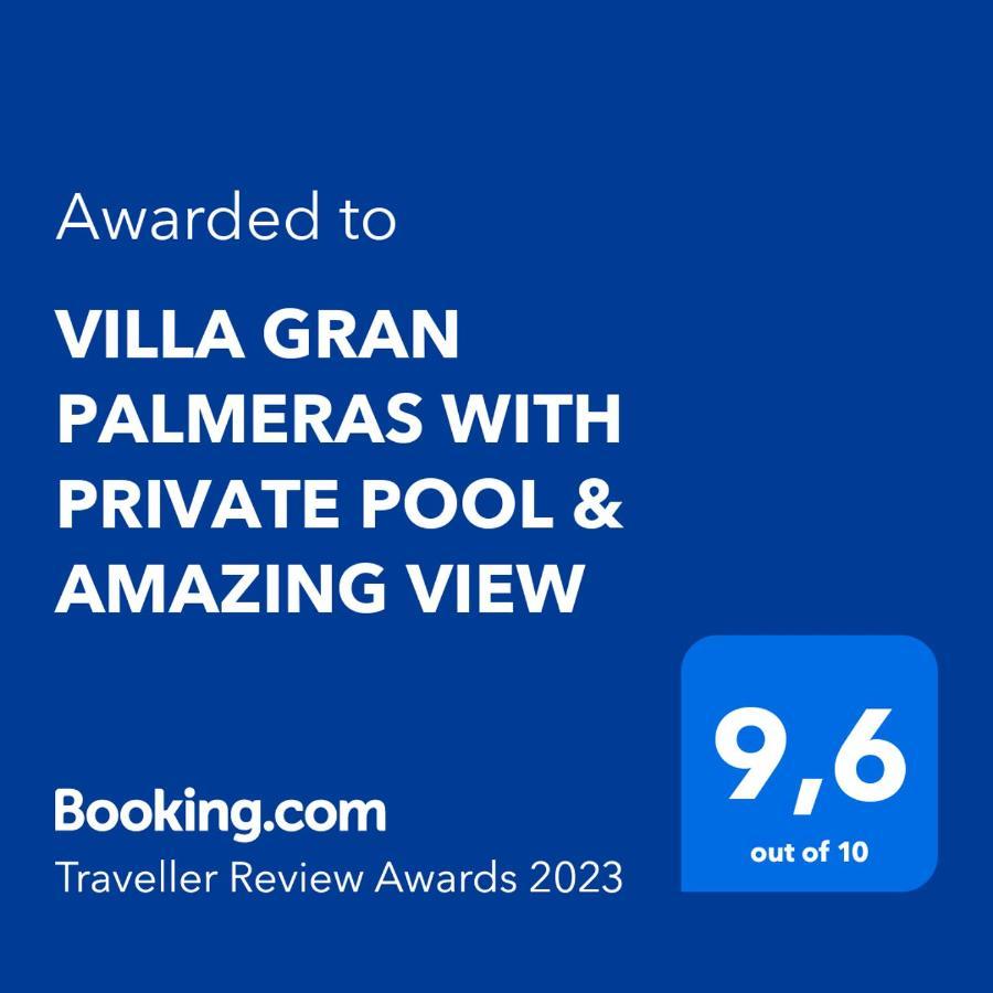 Villa Gran Palmeras With Private Pool & Amazing View Calpe Luaran gambar