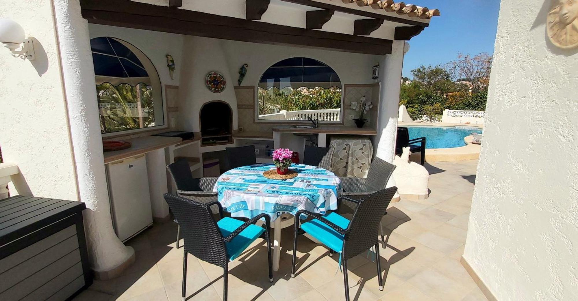 Villa Gran Palmeras With Private Pool & Amazing View Calpe Luaran gambar